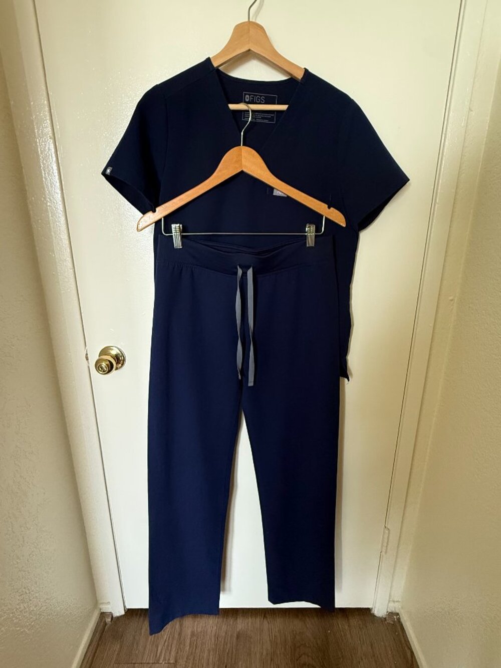 FIGS Navy Blue Scrub Straight Leg Set S / T